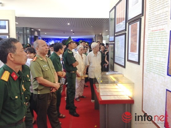 Exhibit on Vietnam’s sovereignty over Hoang Sa, Truong Sa in Vinh Phuc - ảnh 1